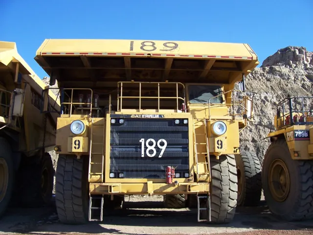 Camión todoterreno Caterpillar 789